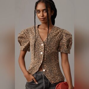 Damson Madder Shell Denim Top Size EU 16/ US Size 12
